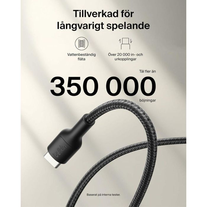 Cable USB Belkin ENA008HQ2MBK Negro 2 m 10 Cable USB Belkin ENA008HQ2MBK Negro 2 m 10