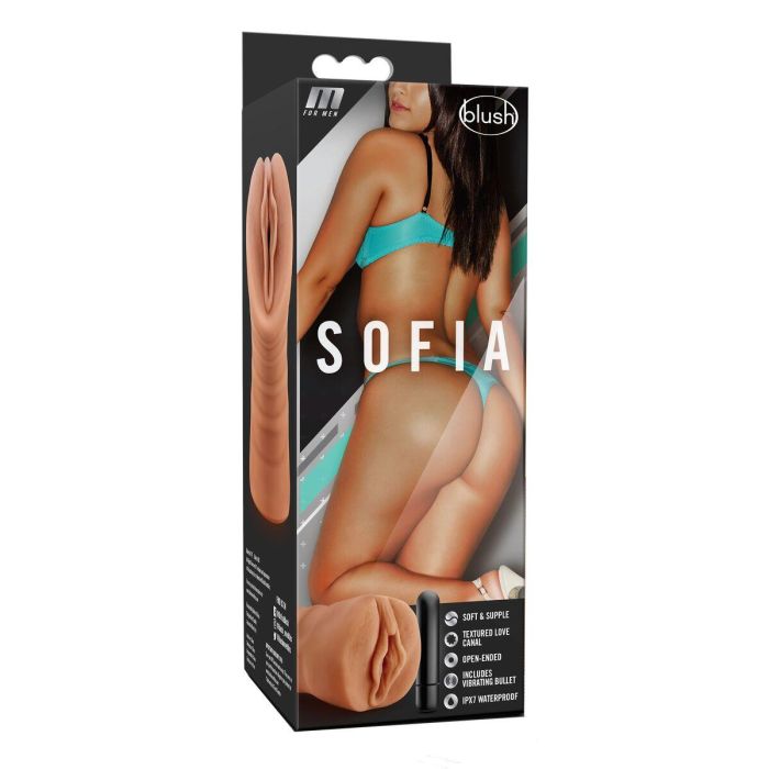 Masturbador Masculino Blush Sofia Marrón 1 Masturbador Masculino Blush Sofia Marrón 1