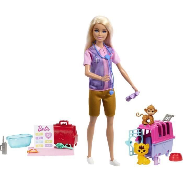 Barbie Rescate de Animales - Barbie - Hrg50 1 Barbie Rescate de Animales - Barbie - Hrg50 1