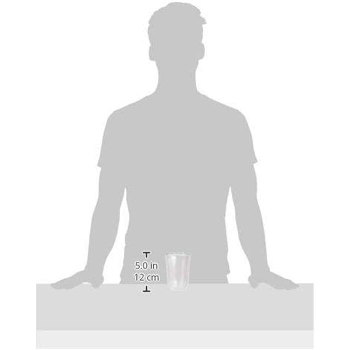 Set de Vasos DeLonghi 5513214611 22 cl Transparente (2 Unidades) 1 Set de Vasos DeLonghi 5513214611 22 cl Transparente (2 Unidades) 1