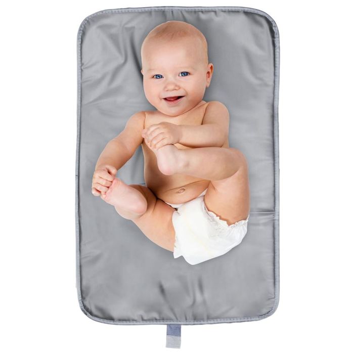 Tom et Zoe Cambiador Bebé Portátil Plegable Impermeable Suave Viaje 68,5x35,5 cm 1