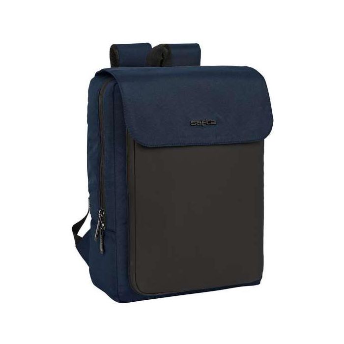 Mochila para Portátil Safta Business 13,3'' Azul oscuro (29 x 39 x 12 cm)
