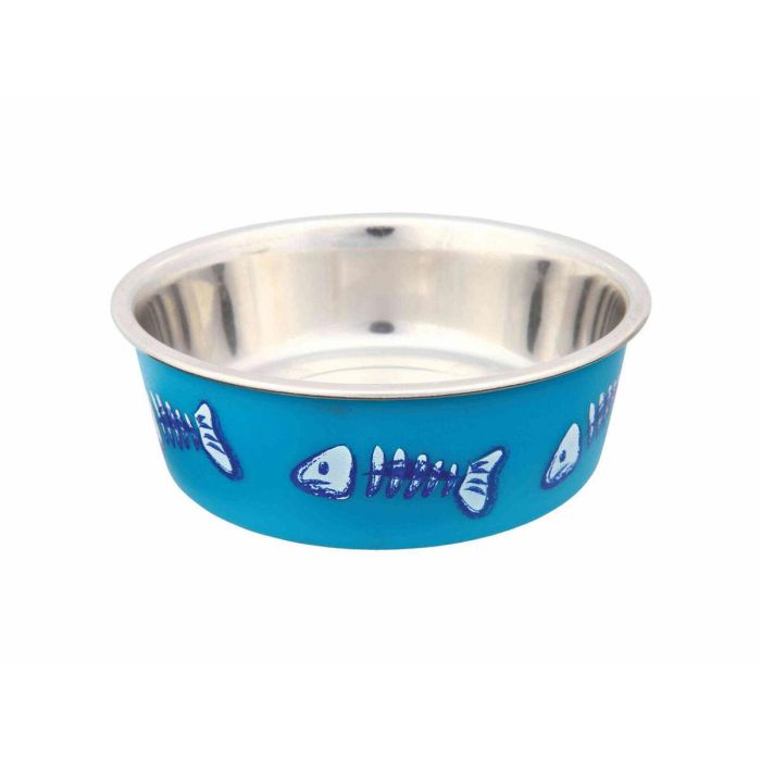 Comedero para Gato Trixie Acero Inoxidable Ø 12 cm 2 Comedero para Gato Trixie Acero Inoxidable Ø 12 cm 2