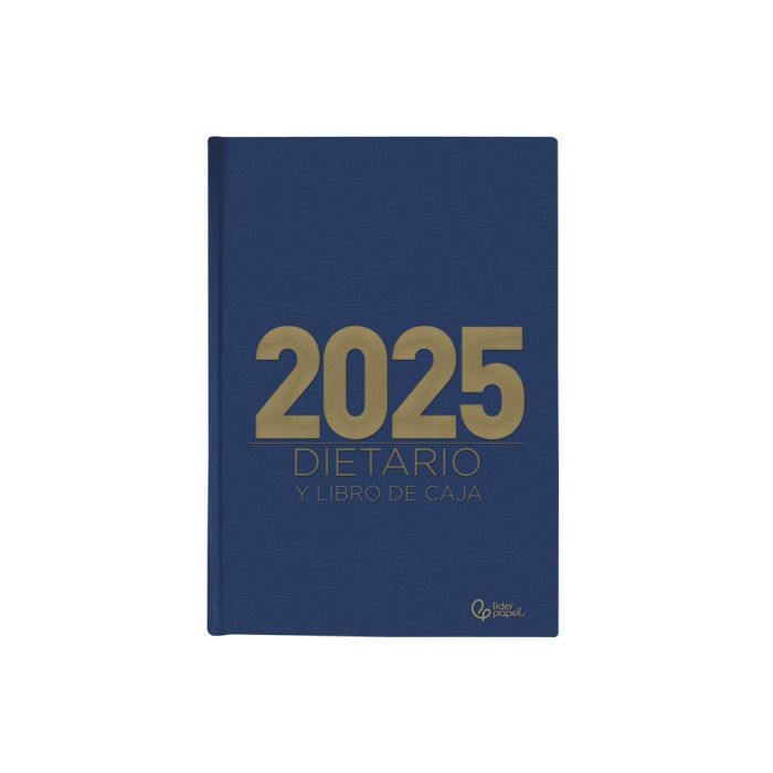 Dietario Liderpapel 2025 Octavo 12x16,5 cm Color Azul Papel 70 gr 3