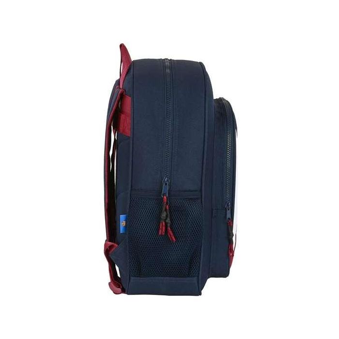 Mochila Escolar F.C. Barcelona Azul Granate (32 x 38 x 12 cm) 3