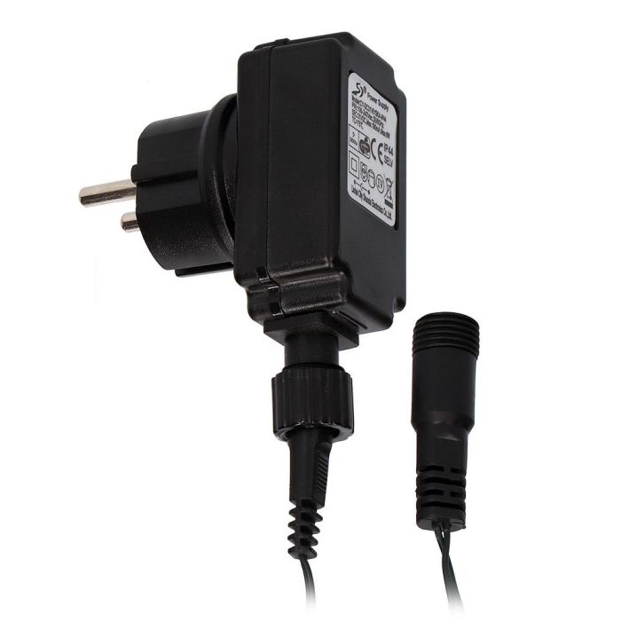 Edm Transformador fijo easy-connect IP44 30V para cortinas y guirnaldas (interior-exterior)