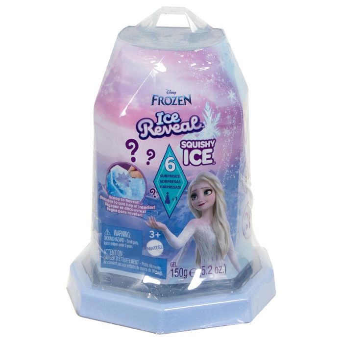 Muñecas Minis Squishy Ice Reveal Hrn77 Disney Frozen 3