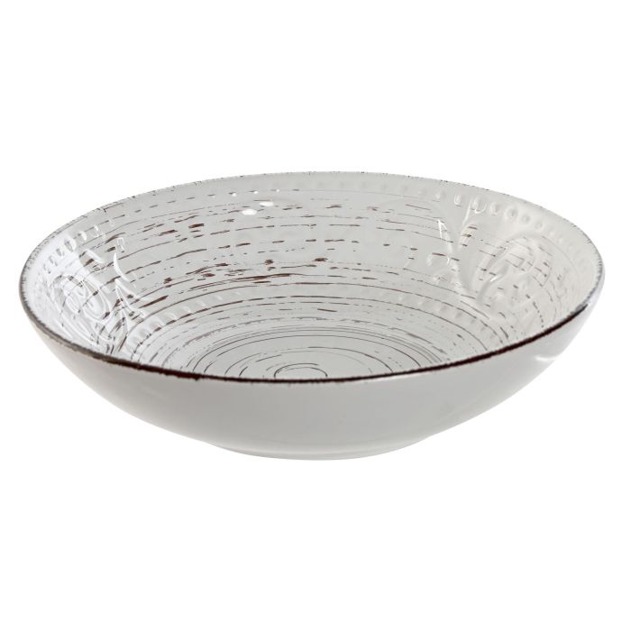 Plato Basicos DKD Home Decor Blanco 20 x 5 x 20 cm (6 Unidades) Plato Basicos DKD Home Decor Blanco 20 x 5 x 20 cm (6 Unidades)