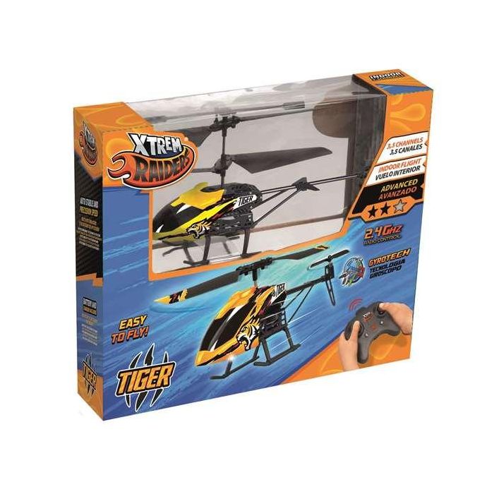 Juego helicóptero tiger 3.5 canales, 2.4 ghz.vuelo interior Juego helicóptero tiger 3.5 canales, 2.4 ghz.vuelo interior