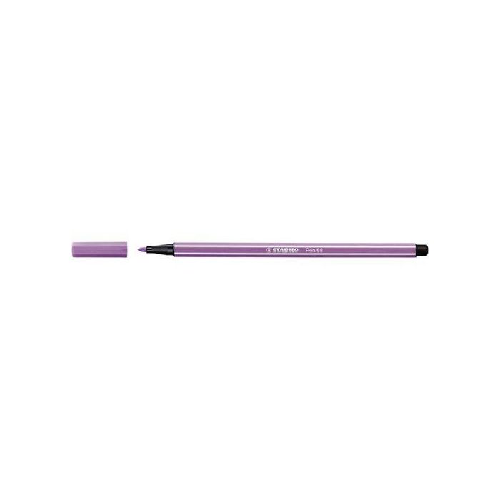 Stabilo Rotulador Pen 68 Lila Claro Caja 10 Ud