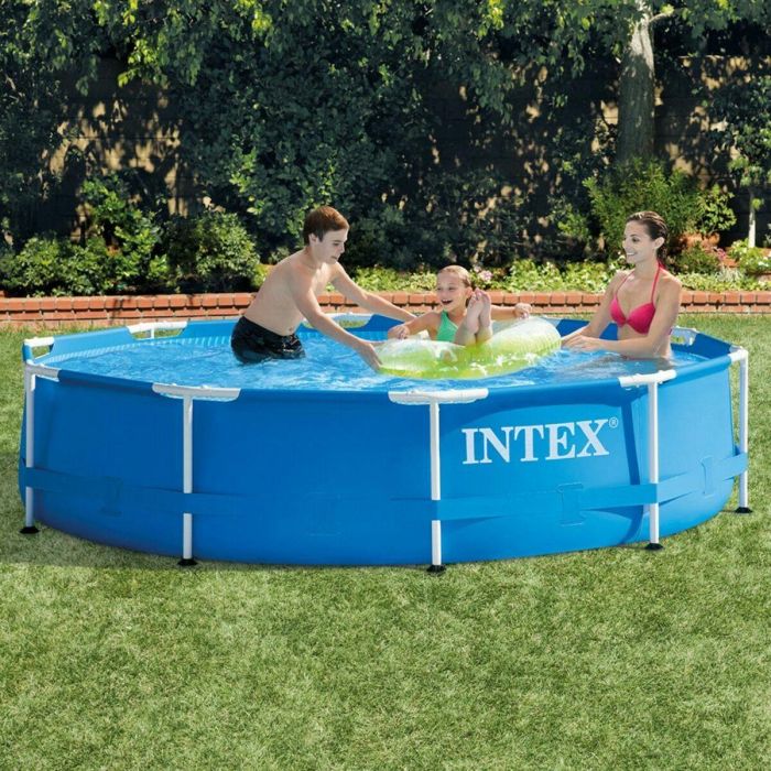 Intex Piscina Metal Frame Redonda 305x76cm 4485L Sin Depuradora para Niños y Adultos 3