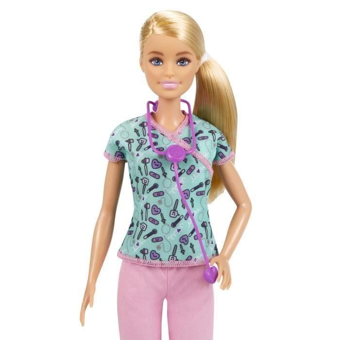 Barbie Gtw39 Muñeca Enfermera de la Colección Tú Puedes Ser, con Uniforme y Estetoscopio, 30.40cm, Regalo para Niñas +3 Años 2 Barbie Gtw39 Muñeca Enfermera de la Colección Tú Puedes Ser, con Uniforme y Estetoscopio, 30.40cm, Regalo para Niñas +3 Años 2