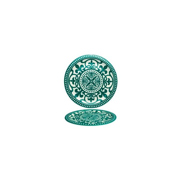 Patios Plato Llano Verde 26 Cm (6 Unidades) Patios Plato Llano Verde 26 Cm (6 Unidades)
