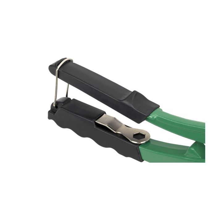 Salki 8500701 RSK B60 Remachadora Manual Ligera para Hobby, Carcasa de Acero, con Resorte y Seguro de Expulsión, Incluye Mordazas y Llave 2