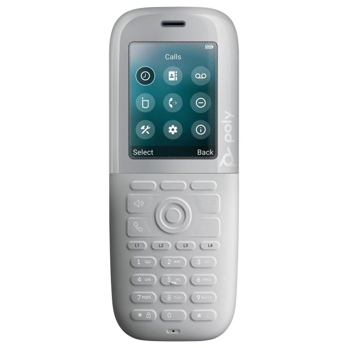 HP Poly Rove 40 DECT IP Mobilteil Blanco Terminal Inalámbrico HP Poly Rove 40 DECT IP Mobilteil Blanco Terminal Inalámbrico