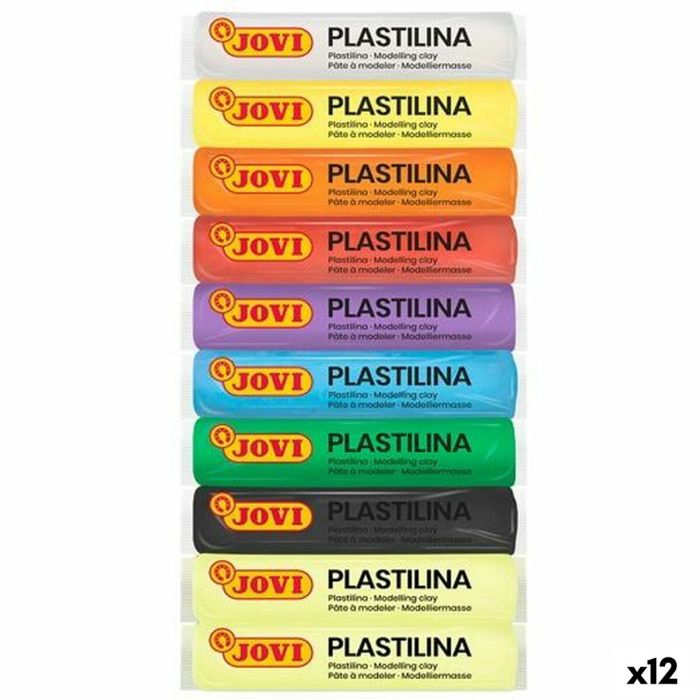 Plastilina Jovi Multicolor 10 Piezas 12 Piezas 0 Plastilina Jovi Multicolor 10 Piezas 12 Piezas 0