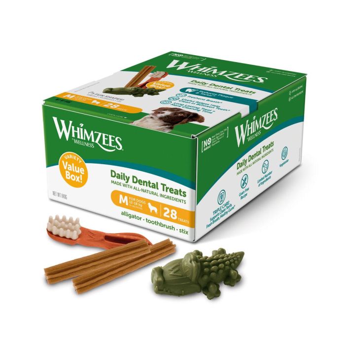 Comida húmeda Whimzees Daily Dental Treats 28 Unidades 1