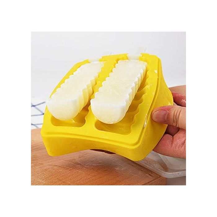 Quttin Molde para 2 Helados de Silicona 13x10.5x3 cm 2