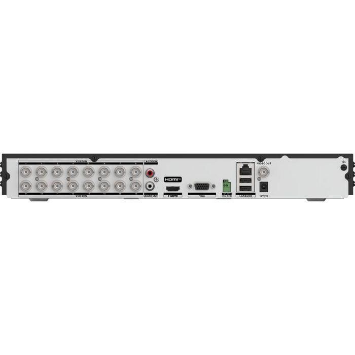 Hikvision Grabador de vídeo DVR 16 canales AcuSense 8MP H.265 5en1, 4ch detecc. pers/vehic. Audio, alarma 1