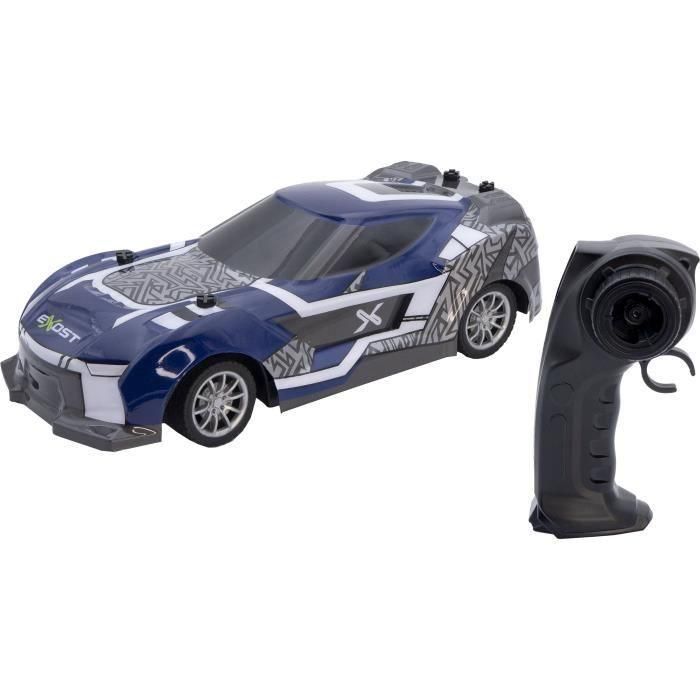 Exost EXO3700224540524 Coche Teledirigido Flash Racer 24 Ghz Escala 1:18 15 km/h Alcance 25m para Niños 5+ Años 1
