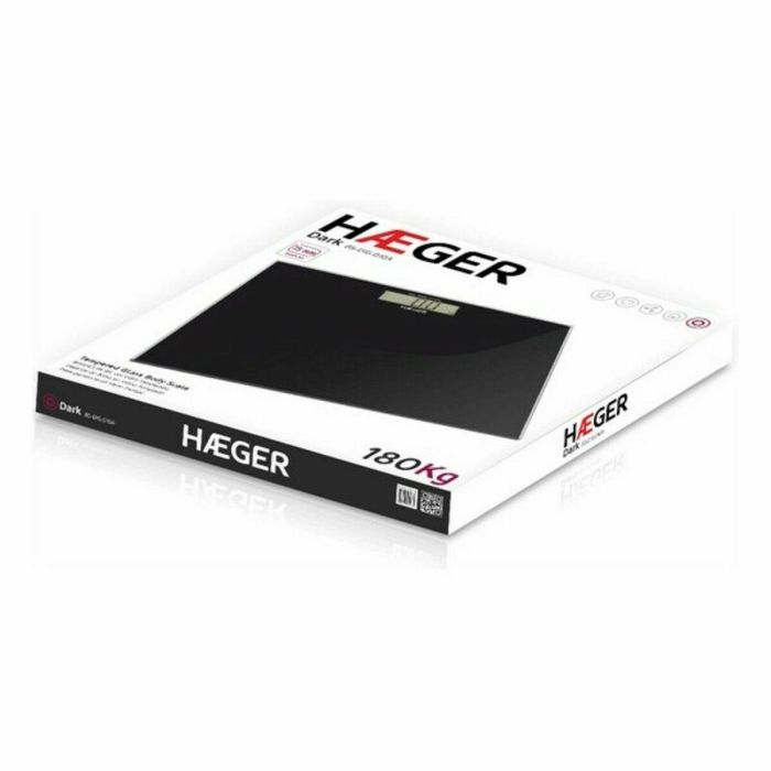 Báscula Digital de Baño Haeger BS-DIG.010A Negro 1 Báscula Digital de Baño Haeger BS-DIG.010A Negro 1