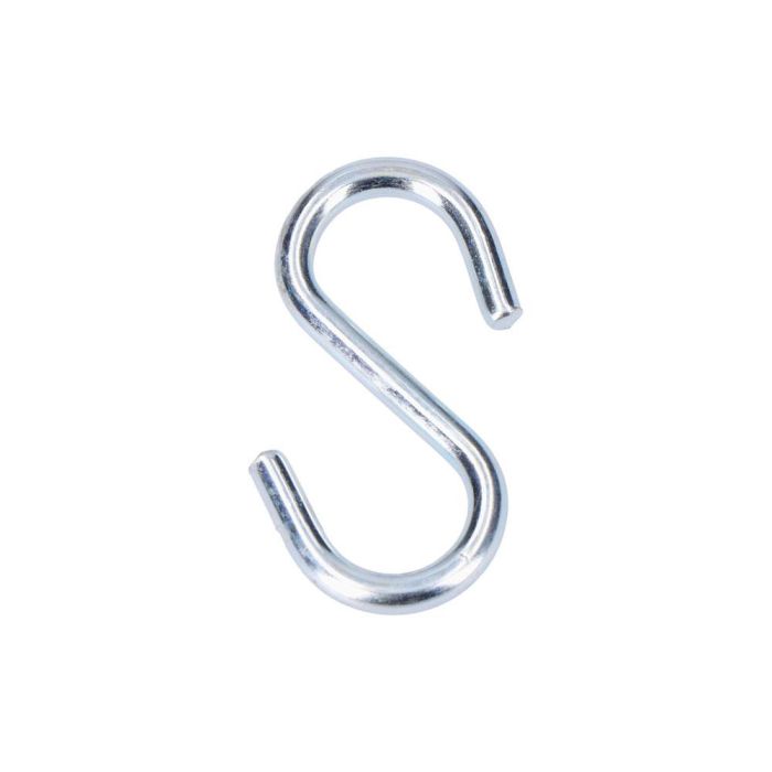 Edm Gancho Forma "S" Zincado 30 mm - Pack de 7 Unidades 0 Edm Gancho Forma "S" Zincado 30 mm - Pack de 7 Unidades 0