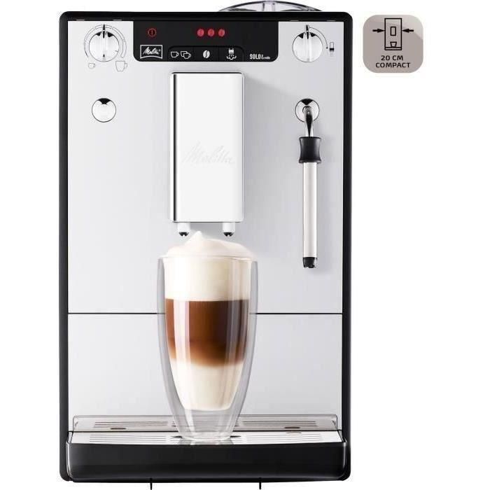 Melitta Caffeo Solo & Milk E 953-102 con molinillo integrado Plata 2 Melitta Caffeo Solo & Milk E 953-102 con molinillo integrado Plata 2