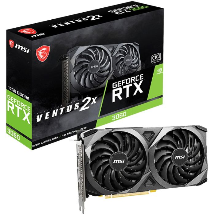 MSI GeForce RTX 3060 VENTUS 2X OC 12GB GDDR6 – Tarjeta Gráfica para Gaming de Alto Rendimiento 4