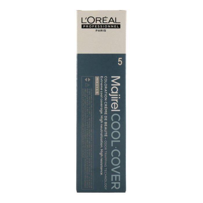 L'Oréal Majirel Cool Cover Tono 5 - Tinte Cobertura Intensa para Tonos Fríos 60ml