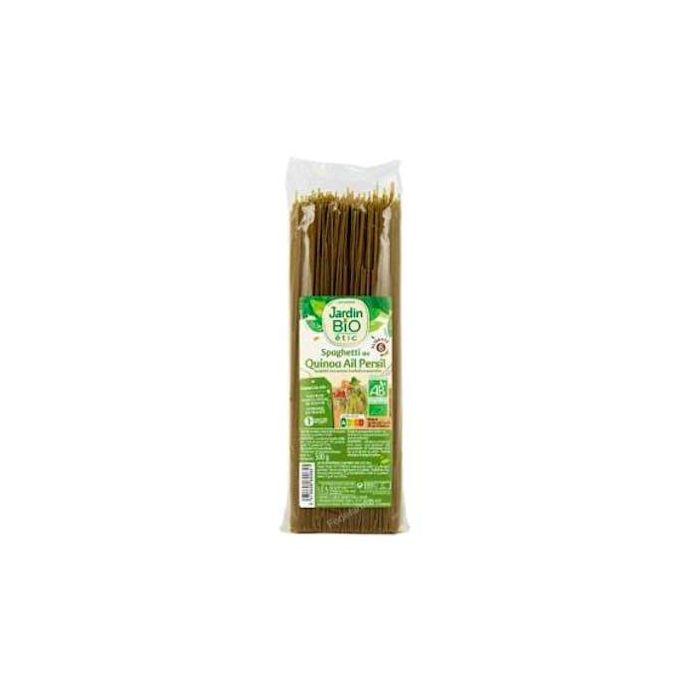 JARDIN BIO Espagueti de Quinoa Ajo Perejil Bio 500g