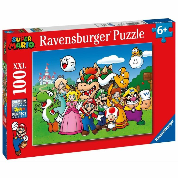 Ravensburger Puzzle 100 Piezas XXL Super Mario, Juego Educativo y Entretenido para Niños Mayores de 6 Años 2 Ravensburger Puzzle 100 Piezas XXL Super Mario, Juego Educativo y Entretenido para Niños Mayores de 6 Años 2