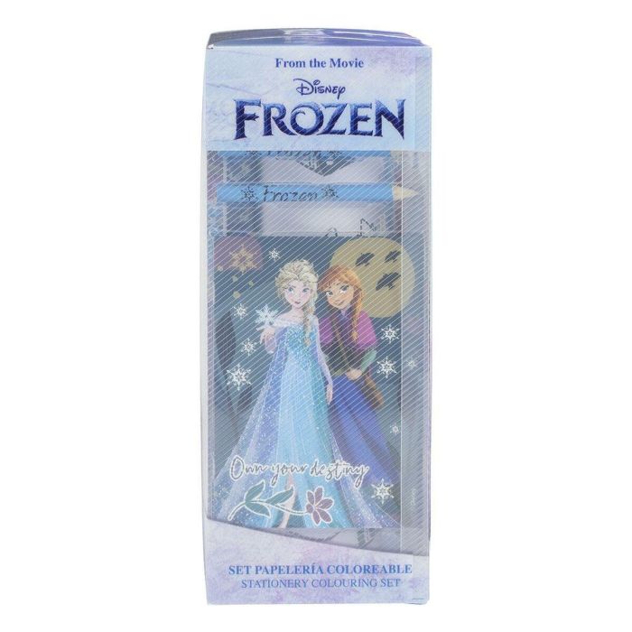 Set papelería coloreable frozen 6 Set papelería coloreable frozen 6