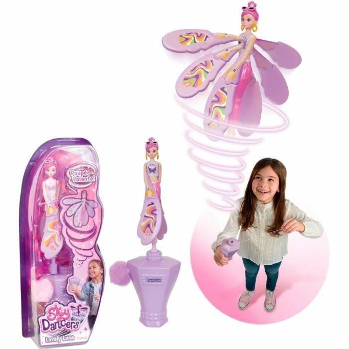 Lansay LAN3181860300114 Sky Dancers Lovely Luna Muñeca voladora para niños de 6 años 1 Lansay LAN3181860300114 Sky Dancers Lovely Luna Muñeca voladora para niños de 6 años 1