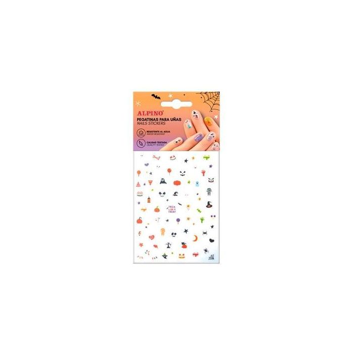 Alpino Pegatinas Para Uñas 1 Lámina Surtida Diseños Divertidos Halloween Alpino Pegatinas Para Uñas 1 Lámina Surtida Diseños Divertidos Halloween