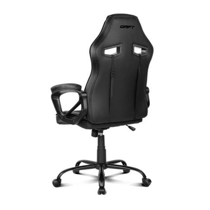 Drift DR50 Silla Gaming PC Acolchada con Reposabrazos, Pistón Clase 4, Ergonómica, Cojines Lumbar y Cervical, Negra 2 Drift DR50 Silla Gaming PC Acolchada con Reposabrazos, Pistón Clase 4, Ergonómica, Cojines Lumbar y Cervical, Negra 2