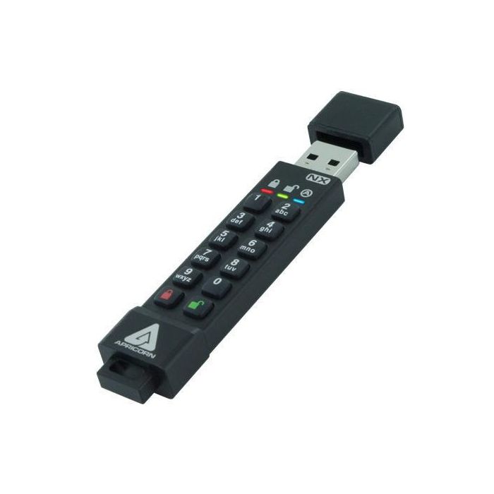 Apricorn Aegis Secure Key 3NX USB 3.1 Encriptación AES 256-bit, Teclado PIN Integrado, IP67, Windows, Mac, Linux, Android, 77MB/s Lectura, 72MB/s Escritura 0 Apricorn Aegis Secure Key 3NX USB 3.1 Encriptación AES 256-bit, Teclado PIN Integrado, IP67, Windows, Mac, Linux, Android, 77MB/s Lectura, 72MB/s Escritura 0