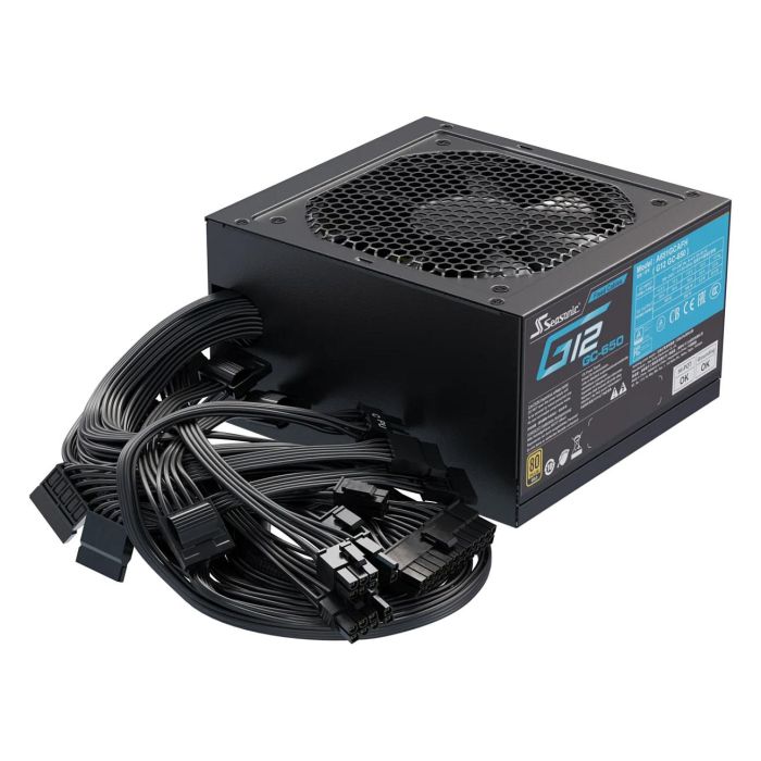 Seasonic G12 GC-650 Fuente de Alimentación 650W 80+ Gold ATX Negra 3
