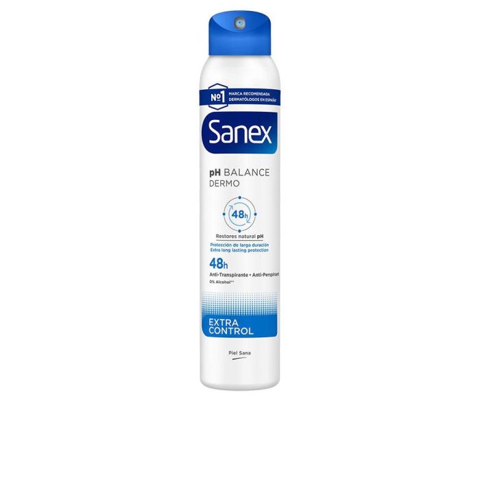 Sanex DERMO EXTRA-CONTROL Deo Vapo Desodorante Anti-transpirante Spray 200 ml Protección 48h Sanex DERMO EXTRA-CONTROL Deo Vapo Desodorante Anti-transpirante Spray 200 ml Protección 48h