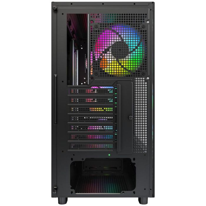 Montech Midi Tower XR Wood Black Negra Madera 3