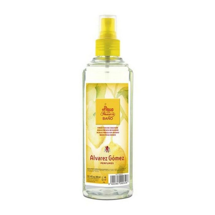 Alvarez Gomez Agua Fresca de Baño Colonia, Esencias Naturales Mediterráneas, Aroma Clásico Fresco para Toda la Familia, 300ml