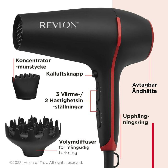 Secador de Pelo Revlon RVDR5317 2000 W 6 Secador de Pelo Revlon RVDR5317 2000 W 6