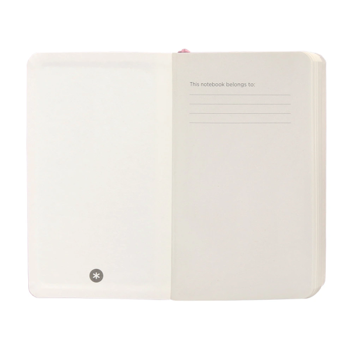 Antartik Cuaderno A6 Tapa Blanda Rayas Rosa Pastel 100 Hojas 80 gr FSC 6