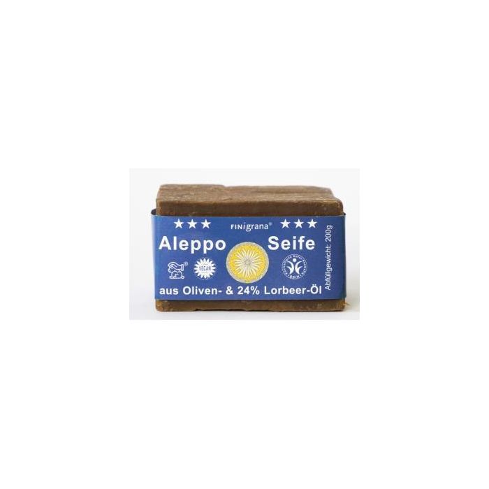 SAVON DU MIDI Jabón en Pastilla Alepo 24% Laurel 200g Bio