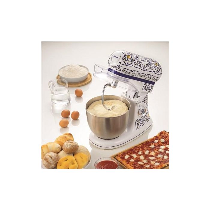 Ariete Robot de Cocina 5.5L Capri - Acero Inoxidable, 10 Velocidades, Función Pulse 7 Ariete Robot de Cocina 5.5L Capri - Acero Inoxidable, 10 Velocidades, Función Pulse 7