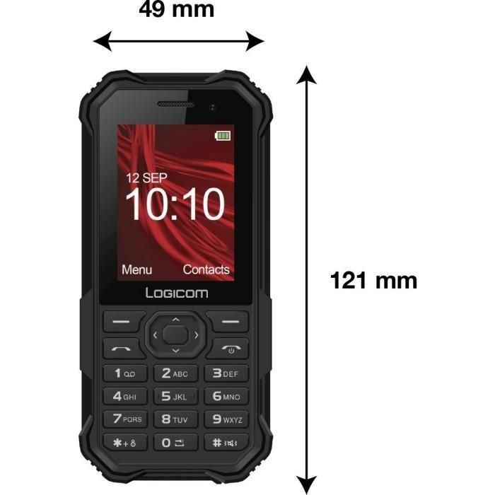 Logicom Xtrem 30 2.4 Doble Sim 32 MB Noir 2 Logicom Xtrem 30 2.4 Doble Sim 32 MB Noir 2