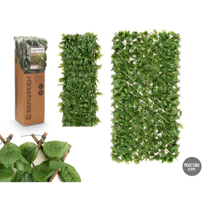 Panel Extensible 90X180Cm Hoja Verde Ibergarden (8 Unidades) Panel Extensible 90X180Cm Hoja Verde Ibergarden (8 Unidades)