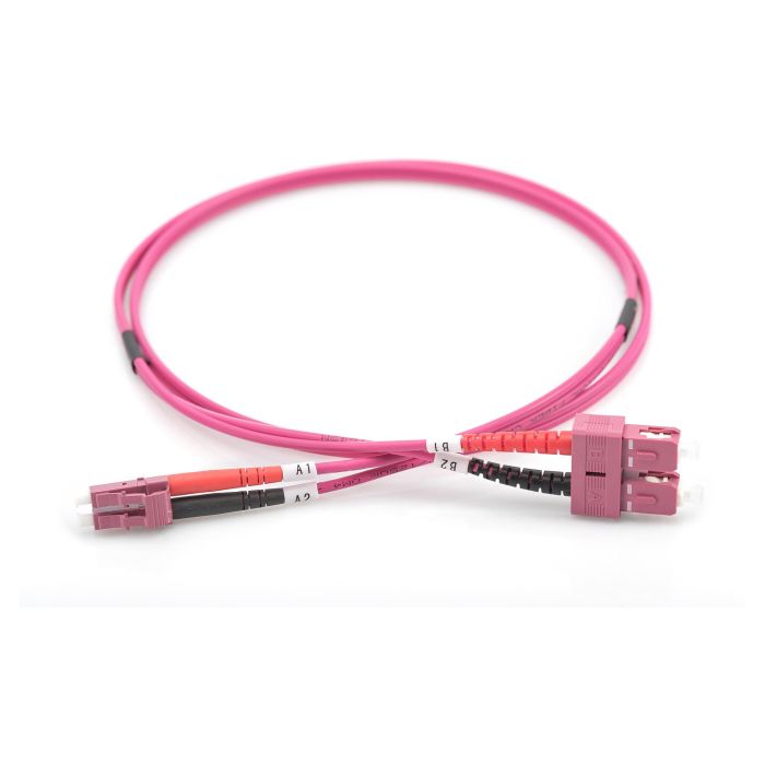 Digitus LWL Patchkabel LC -> SC 2.00m Multimode Duplex OM4 Fibra Óptica 3 Digitus LWL Patchkabel LC -> SC 2.00m Multimode Duplex OM4 Fibra Óptica 3