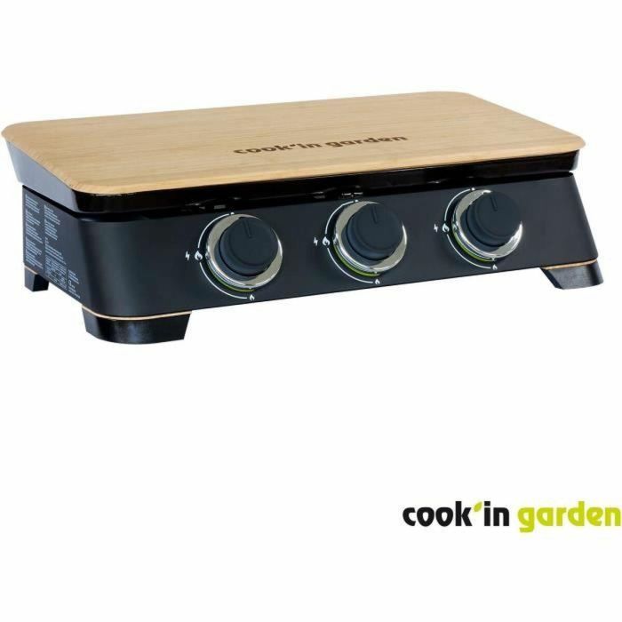 Plancha de gas 2B - COOK'IN GARDEN - DUNE 70 - 3 fuegos Plancha de gas 2B - COOK'IN GARDEN - DUNE 70 - 3 fuegos