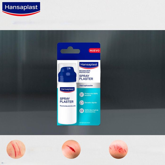 Hansaplast SECOND SKIN PROTECTION apósito en spray 1 u 2