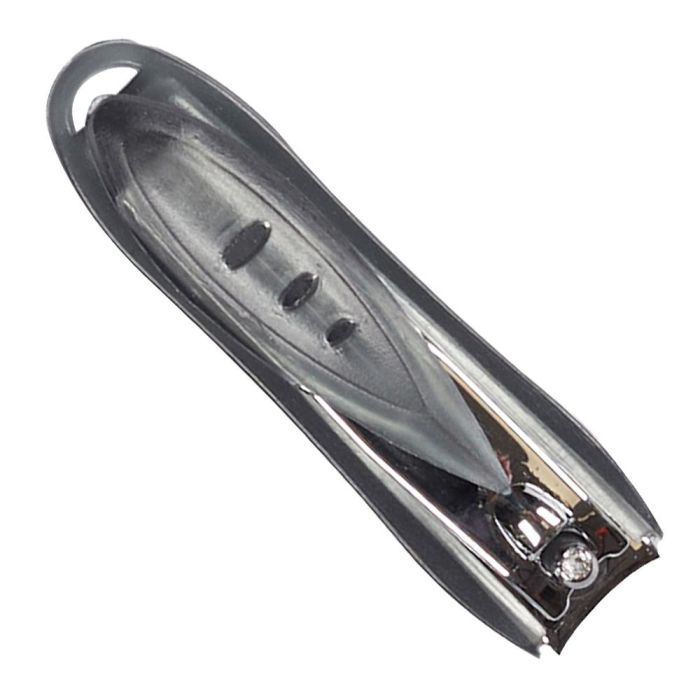 Cosmetic Club Cortaúñas con Depósito de Acero y Plástico en Colores Surtidos, Longitud 6.5 cm 5